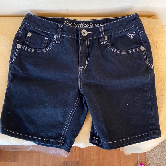 Justice Other - 🔴5/$25🔴 justice black denim shorts